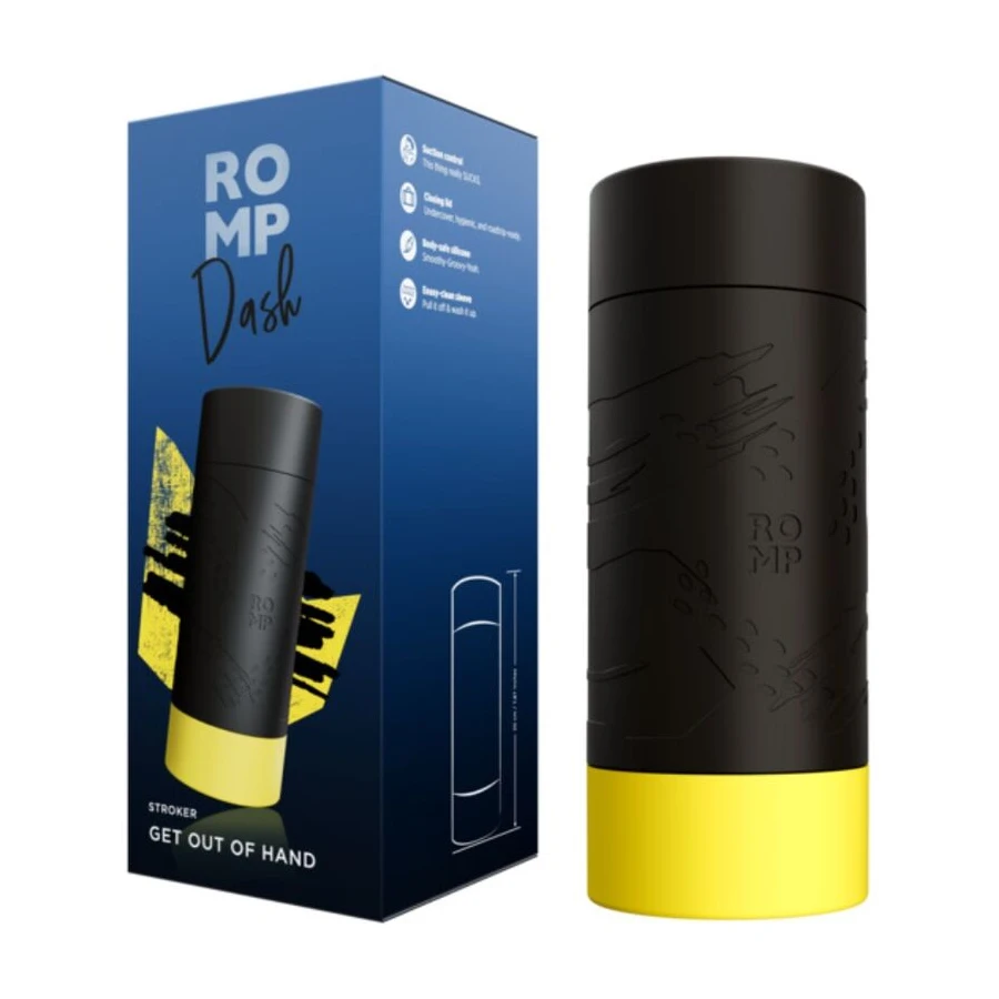ROMP - DASH MASTURBATORE MASCHILE CON CONTROLLO A SUZIONE 20 CM
